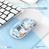 Transparent Wireless Office Mouse