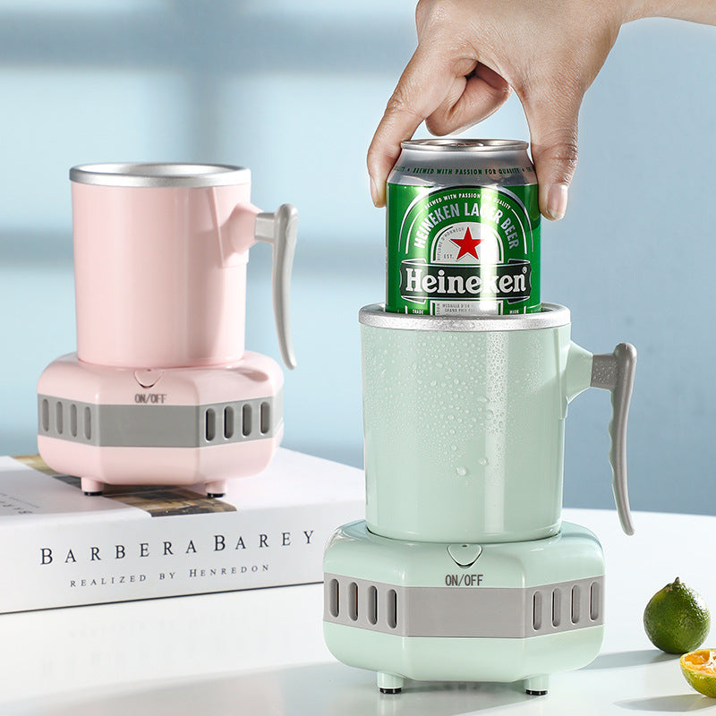 Mini Dual Ice Cooling office Cup