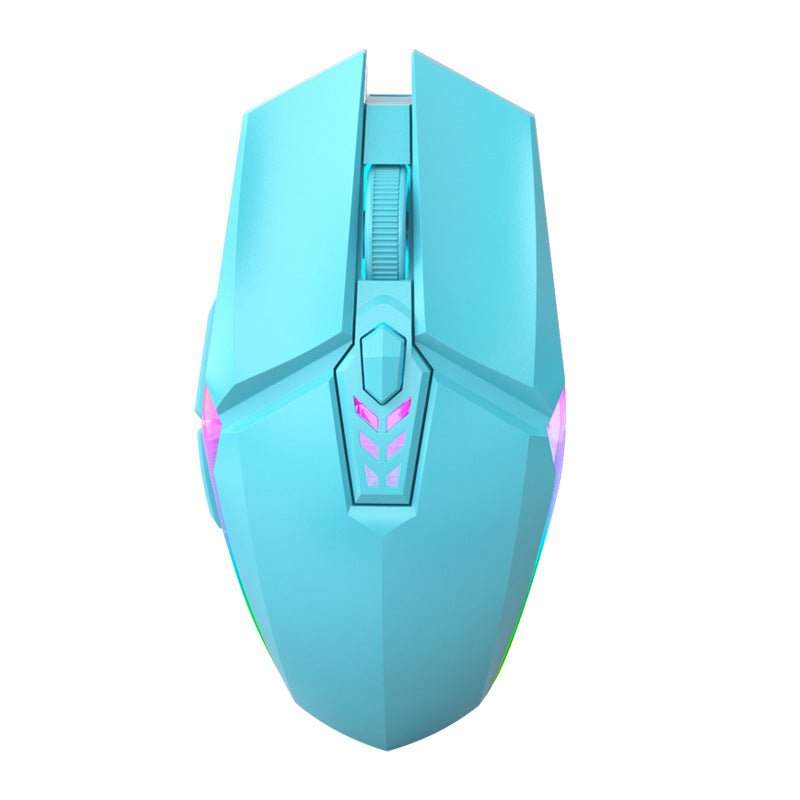 Computer Office Luminous Mute Wired Mouse