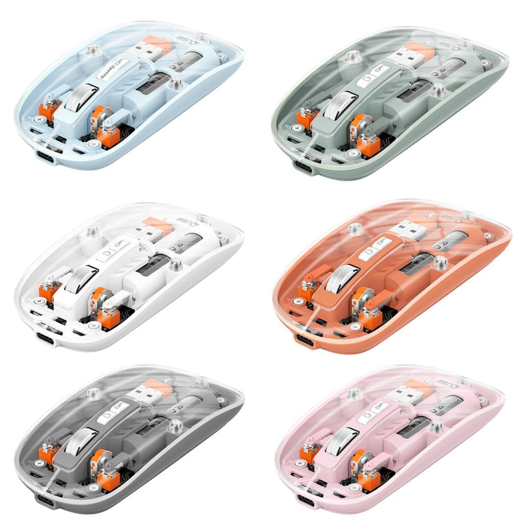 Transparent Wireless Office Mouse